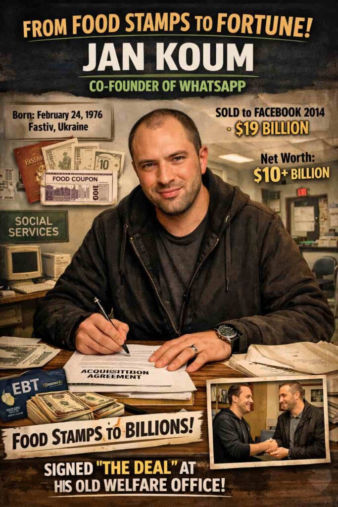 Jan Koum — From Food Stamps to WhatsApp