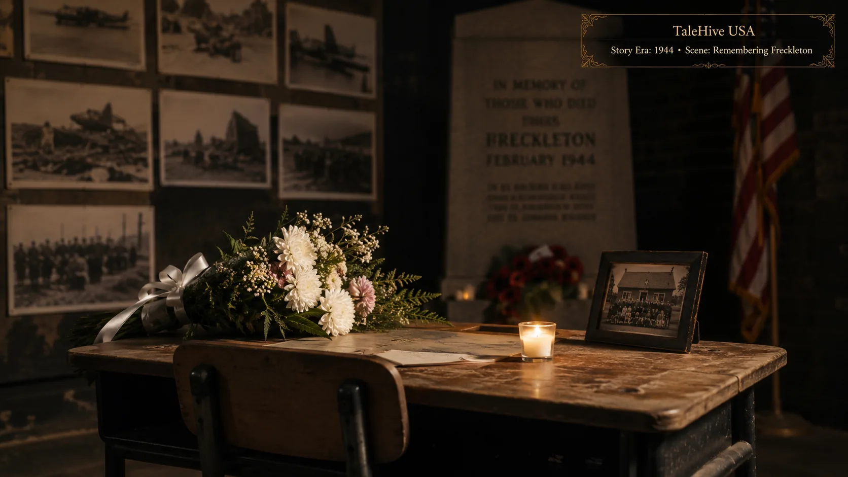 Cinematic reconstruction of remembrance for the Freckleton victims