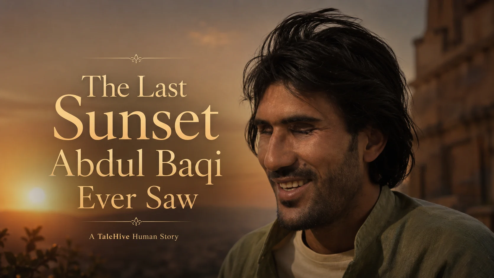 The Last Sunset Abdul Baqi Ever Saw